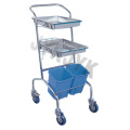 Stainless Steel Medical Treatment Trolley